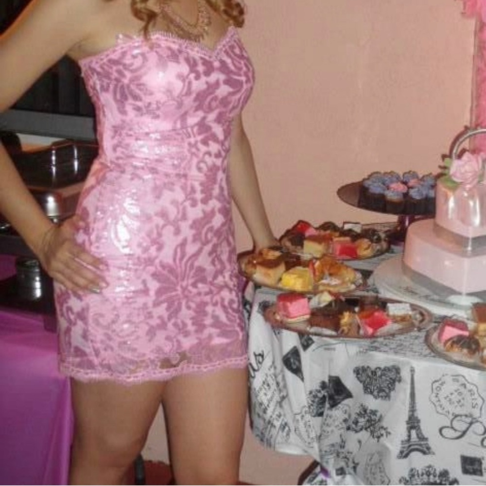 Va Va Voom Pink Cocktail Dress